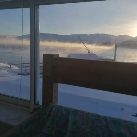 Villa House With Sea View, Boathouse, Garage And Boat Hammerfest