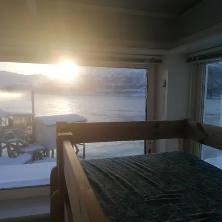 House With Sea View, Boathouse, Garage And Boat Villa Hammerfest