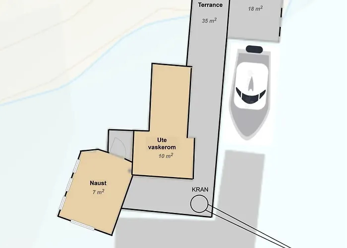 House With Sea View, Boathouse, Garage And Boat * Hammerfest